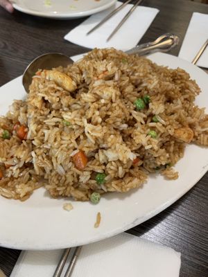 “Shrimp” fried rice  at House of Fortune in Rowland Heights