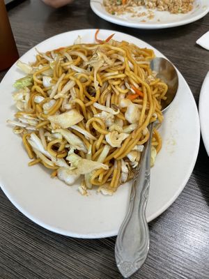 Veggie chow mein   at House of Fortune in Rowland Heights