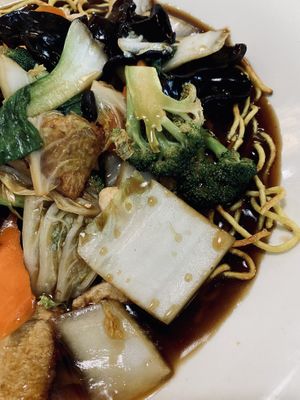Pan Fried Noodles  at House of Fortune in Rowland Heights