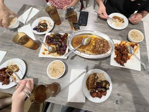 The table!   at House of Fortune in Rowland Heights