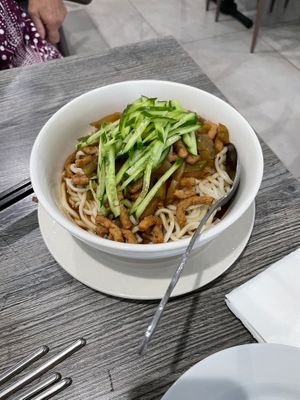 picked radish pork noodles (so good) at House of Fortune in Rowland Heights