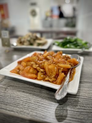 Stir Fry Egg & Tomatoes   at House of Fortune in Rowland Heights