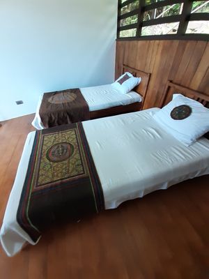 The shipibo room with enuite at Ikara Retreat Centre in Savegre De Aguirre