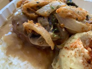 Hammah-Burgersteak at Badass Burgers in Honolulu