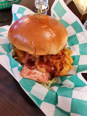 BBQ Ass burger at Badass Burgers in Honolulu