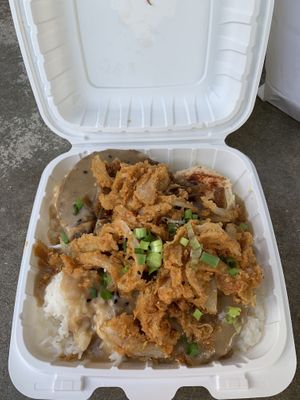 Hammah Burgersteak impossible burger 2.0 (All Vegan) at Badass Burgers in Honolulu