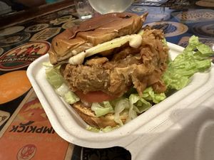   at Badass Burgers in Honolulu