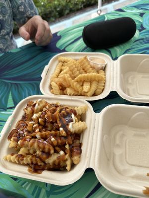   at Badass Burgers in Honolulu