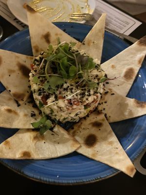 Raw appetizer  at MESTIZA in Valencia