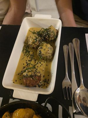 Meatballs  at MESTIZA in Valencia