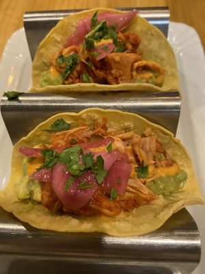 The taco’s  at MESTIZA in Valencia