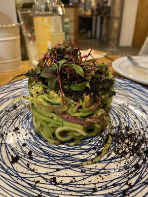 Courgetti  at MESTIZA in Valencia