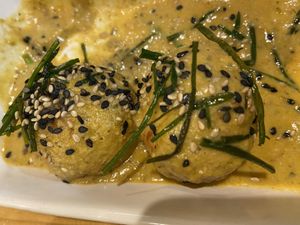 The meatballs   at MESTIZA in Valencia