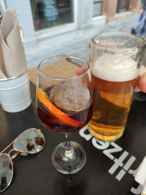 Vermouth & beer at MESTIZA in Valencia