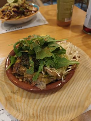 Mousaka at MESTIZA in Valencia