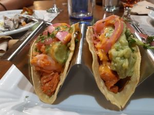 Tapa #2: jack fruit tacos al pastor at MESTIZA in Valencia