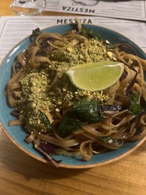 Pad thai  at MESTIZA in Valencia