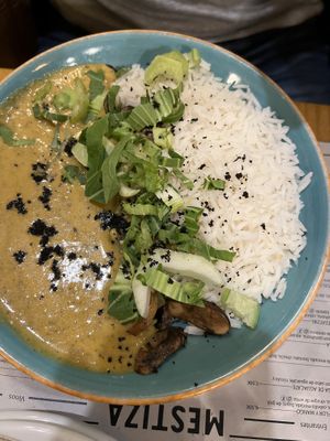 Curry  at MESTIZA in Valencia