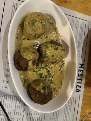 Gehaktballen   at MESTIZA in Valencia