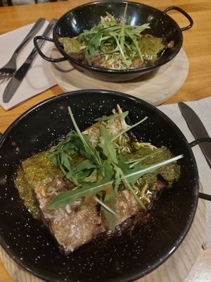 Moussaka at MESTIZA in Valencia