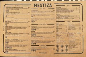   at MESTIZA in Valencia