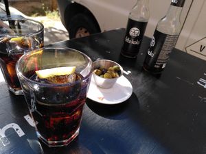 Olives for free at MESTIZA in Valencia