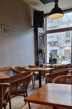 Inside at MESTIZA in Valencia