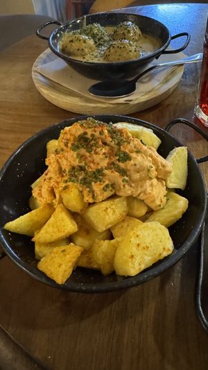 Patatas bravas  at MESTIZA in Valencia