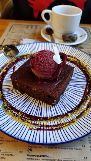Brownie at MESTIZA in Valencia