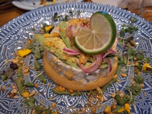 Causa limeña at MESTIZA in Valencia