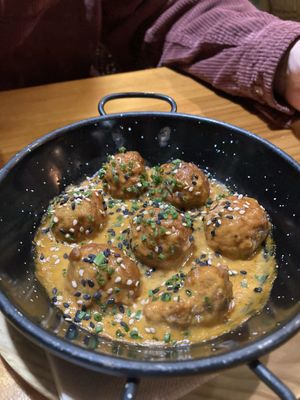 Meatball starter   at MESTIZA in Valencia