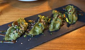 Gyozas  at MESTIZA in Valencia