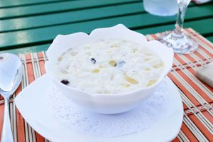 ajo blanco  at L'Atelier in Mecina Fondales