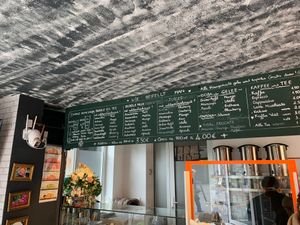 Their menu at Black Pearl Bubble Tea Coffee in Cologne