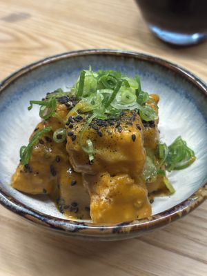 Korean tofu  at Maneki in Worcester