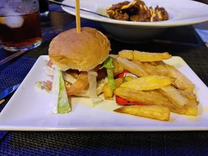 Mini vegan burger at Bespoke in El Puerto De Santa Maria