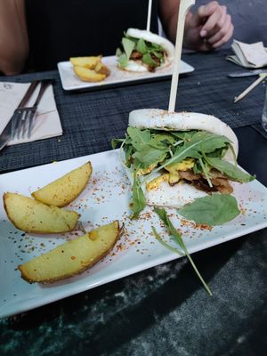 No-chicken bao at Bespoke in El Puerto De Santa Maria