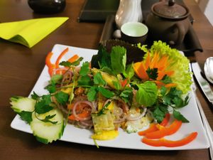 Vorspeise wurde auf Nachfrage vegan zubereitet at Mai Linh in Gera