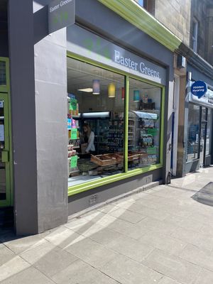 Outside  at Easter Greens - Morningside in Edinburgh