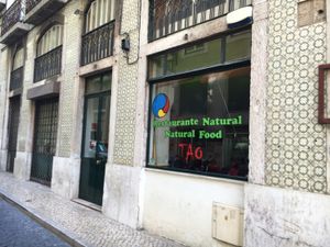 outside  at Tao in Lisbon