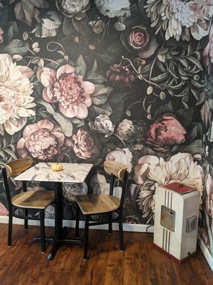 Interio at Little Black Heart Coffee  in North Tonawanda