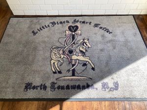 Logo  at Little Black Heart Coffee  in North Tonawanda