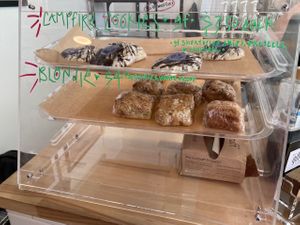 Vegan baked goods  at Little Black Heart Coffee  in North Tonawanda