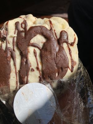 Vegan shortbread cookie  at Little Black Heart Coffee  in North Tonawanda