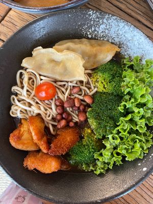 Sze chuan Mala Soup Noodle at Origin Cafe 初 in Kulai