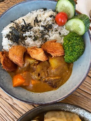 Japanese Curry Rice at Origin Cafe 初 in Kulai