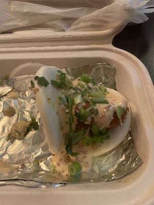 Tofu Bao Buns (Sub Vegan Mayo)  at My Thai Maui in Kahului