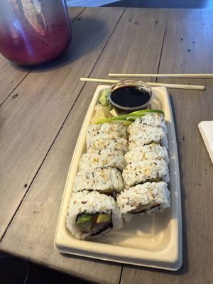 Summers special   at Sushi In the Raw in Nevada City