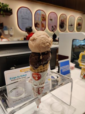  at Aldo's Gelato in Playa Del Carmen