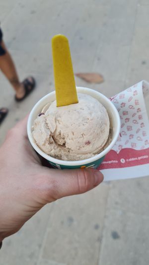 Banana Datil (vegan) (01/2025) at Aldo's Gelato in Playa Del Carmen